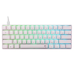 White Shark SHINOBI 2 GK-004223W/BL-HU HUN fehér mechanikus (blue switch) gamer billentyűzet