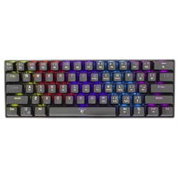 White Shark SHINOBI GK-2022B/R-US fekete mechanikus (red switch) gamer billentyűzet