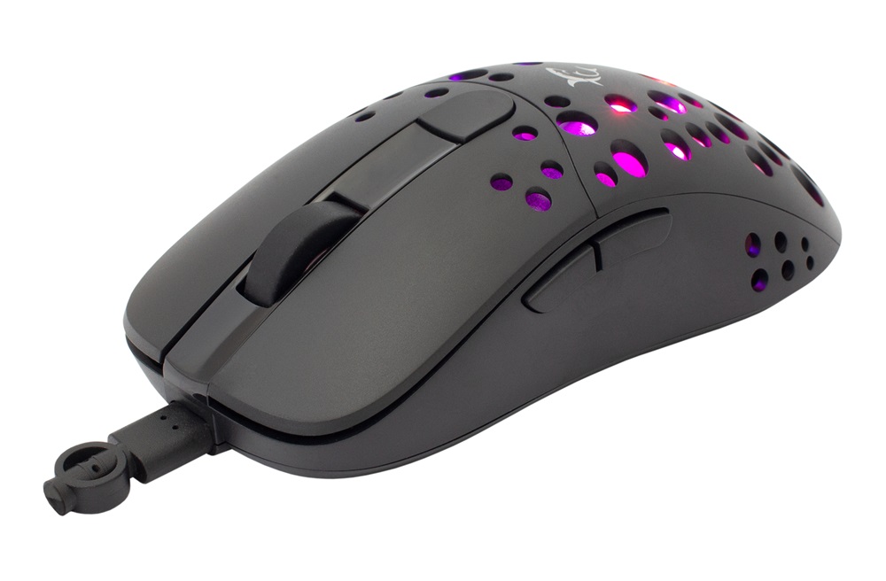 White Shark TRISTAN GM-9004 7D 12000 dpi, RGB fekete gamer egér