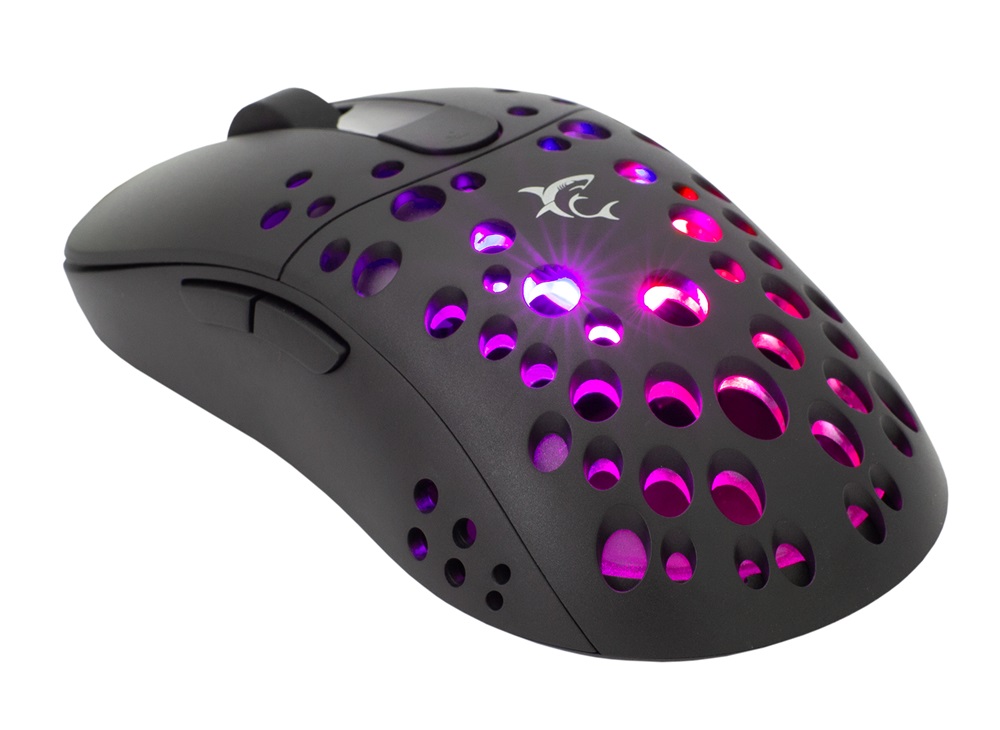 White Shark TRISTAN GM-9004 7D 12000 dpi, RGB fekete gamer egér