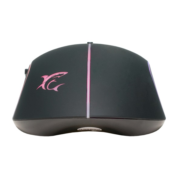 White Shark WARLOCK GM-5010 7D 6400 dpi RGB fekete gamer egér