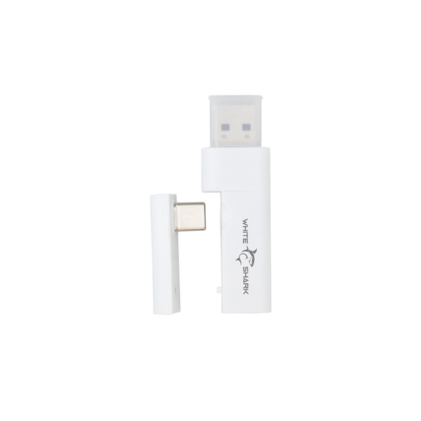White Shark WGH-2444W Firecrest vezeték nélküli fehér gamer fejhallgató