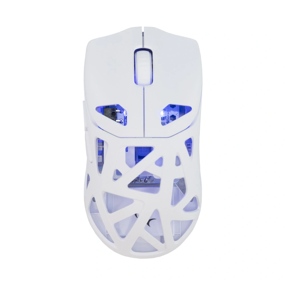 White Shark WGM-5019W DAGONET vezeték nélküli fehér gamer egér