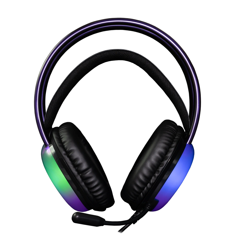 White Shark WS GH-2444B-2 PEACOCK-B-2 fekete gamer headset