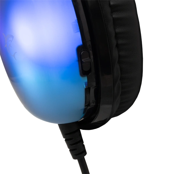 White Shark WS GH-2444B-2 PEACOCK-B-2 fekete gamer headset