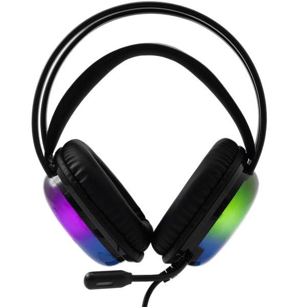 White Shark WS GH-2444B PEACOCK-B fekete gamer headset