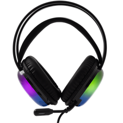 White Shark WS GH-2444B PEACOCK-B fekete gamer headset