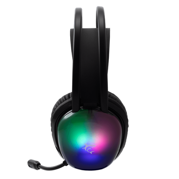 White Shark WS GH-2444B PEACOCK-B fekete gamer headset