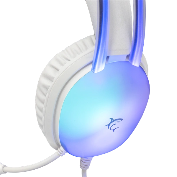 White Shark WS GH-2444W-2 PEACOCK-W-2 fehér gamer headset