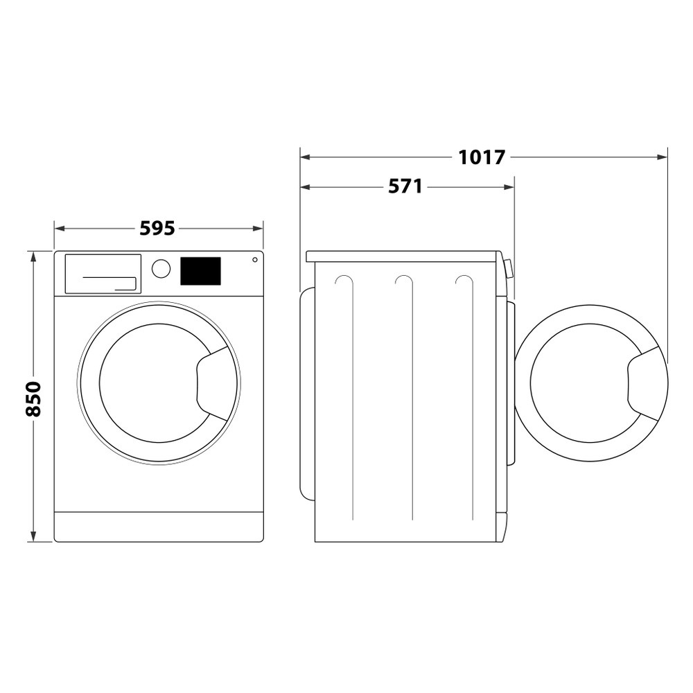 Whirlpool FFB 7259 WV EE fehér, elöltöltős, max.1200ford., 7 kg, mosógép