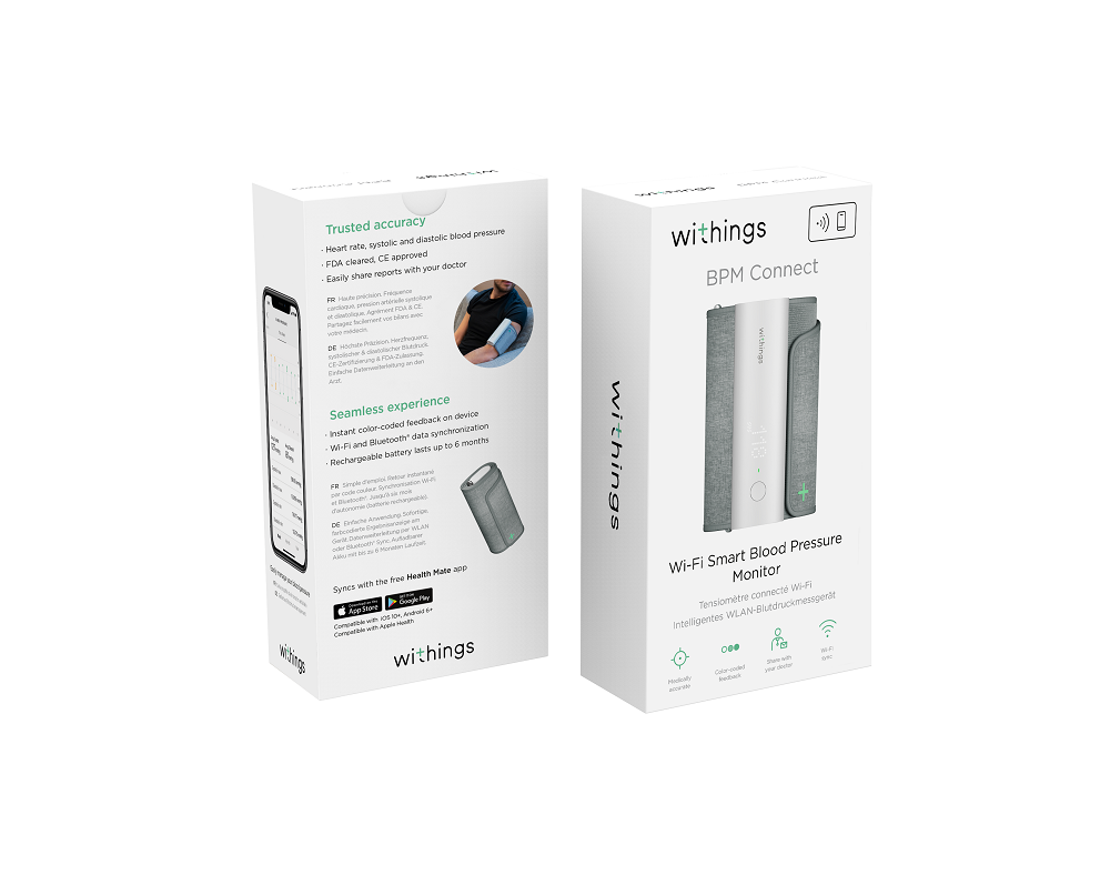 Withings WPM05 BPM Wifi okos vérnyomásmérő