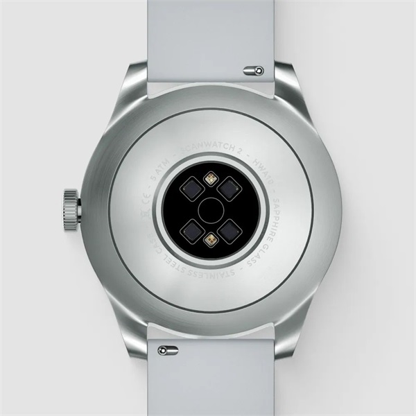 Withings HWA10-model 5 ScanWatch 2 42mm fehér okosóra (Újszerű)