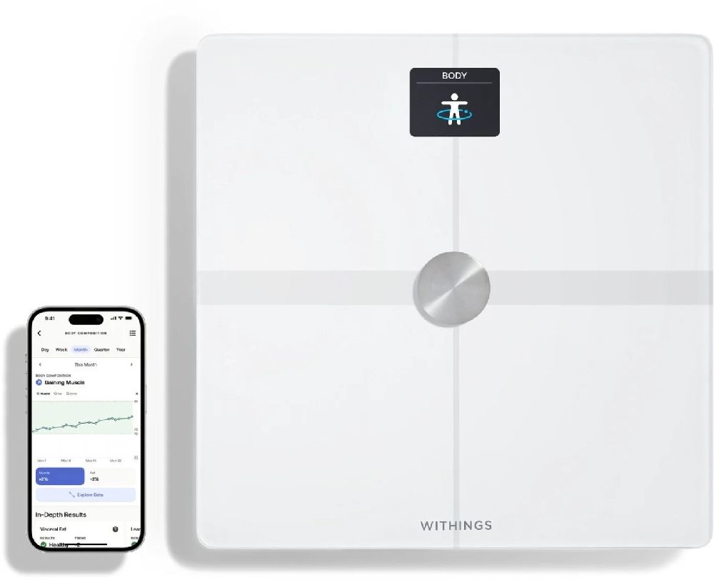 Withings Body Smart 13-White-All-Inter személymérleg
