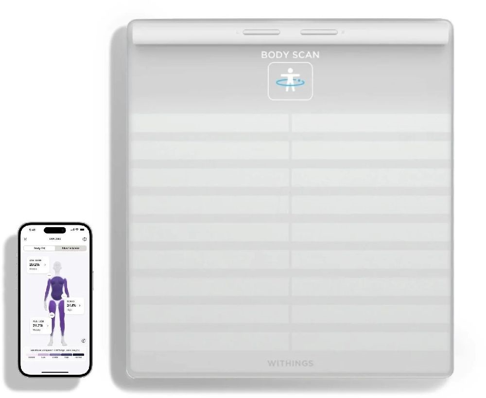 Withings Body Scan fehér személymérleg