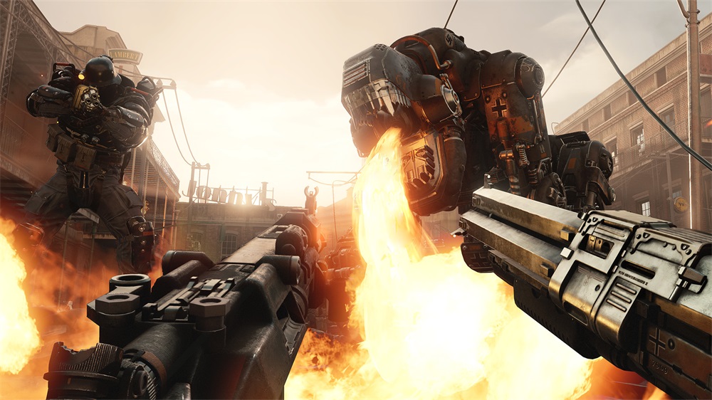 Wolfenstein Alt History Collection Xbox One játékszoftver