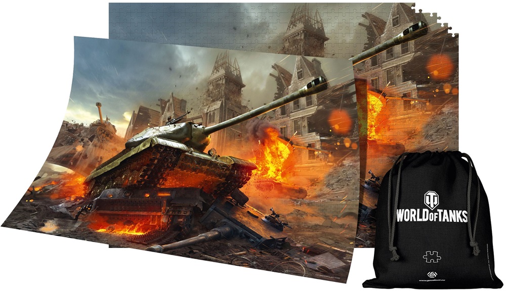 World of Tanks: New Frontiers 1000 darabos puzzle