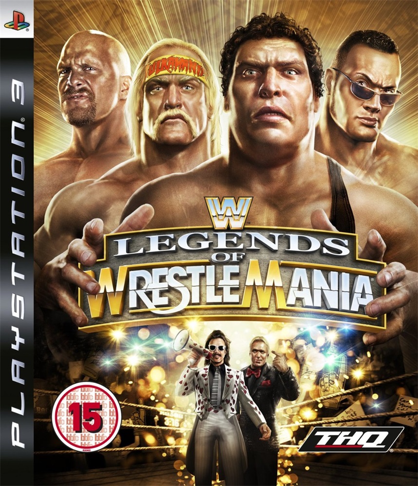 Wwe Legends Of Wrestle Mania PS3 játékszoftver