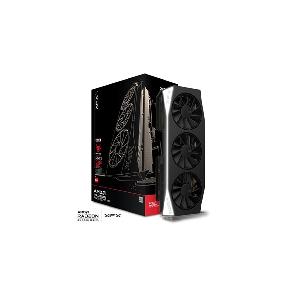XFX Mercury AMD Radeon RX 9070XT Gaming Edition videókártya