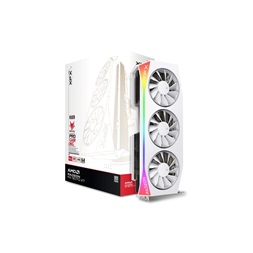 XFX Mercury Radeon RX 9070XT OC White Magnetic Air Edition with RGB AMD 16GB GDDR6 256bit PCIe videókártya