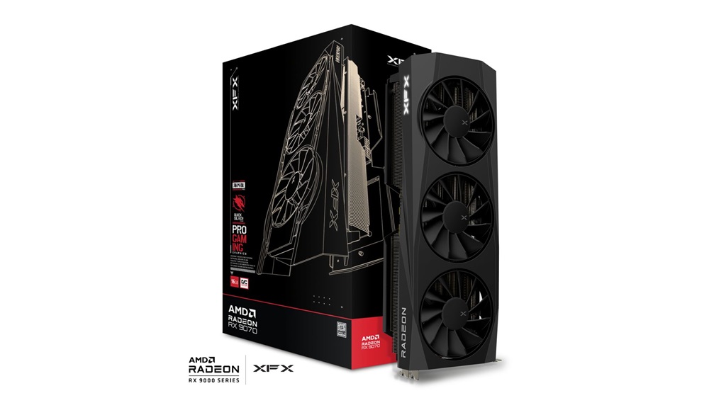 XFX QuickSilver AMD Radeon RX 9070 OC Gaming Edition videókártya