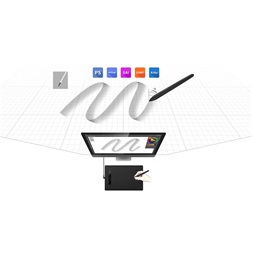 XP-PEN Star G960S Plus (9"x6", 5080 LPI, PS 8192, 230 RPS, 4 gomb, USB) grafikus tábla