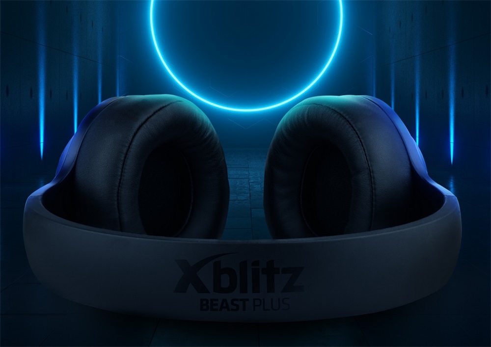 Xblitz Beast Plus Bluetooth fekete fejhallgató