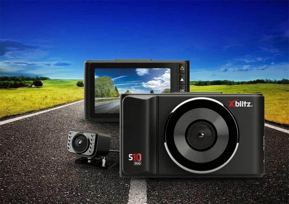 Xblitz S10 DUO FHD menetrögzítő kamera