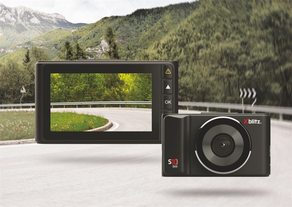 Xblitz S10 DUO FHD menetrögzítő kamera