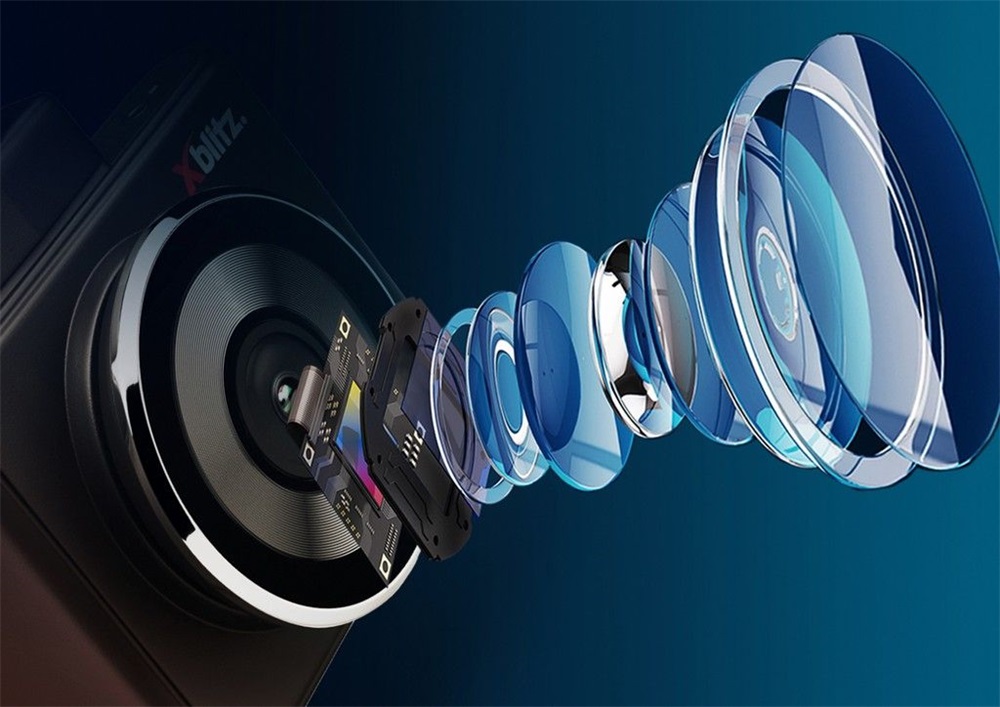 Xblitz S10 DUO FHD menetrögzítő kamera