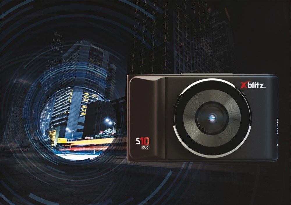 Xblitz S10 DUO FHD menetrögzítő kamera