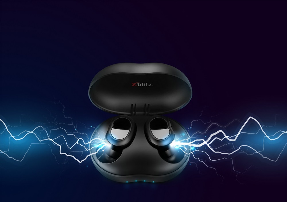 Xblitz Uni Pro 3 True Wireless Bluetooth fekete fülhallgató