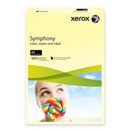 Xerox Symphony A4 80g pasztell citrom másolópapír