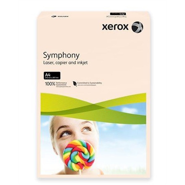Xerox Symphony A4 160g pasztell lazac másolópapír