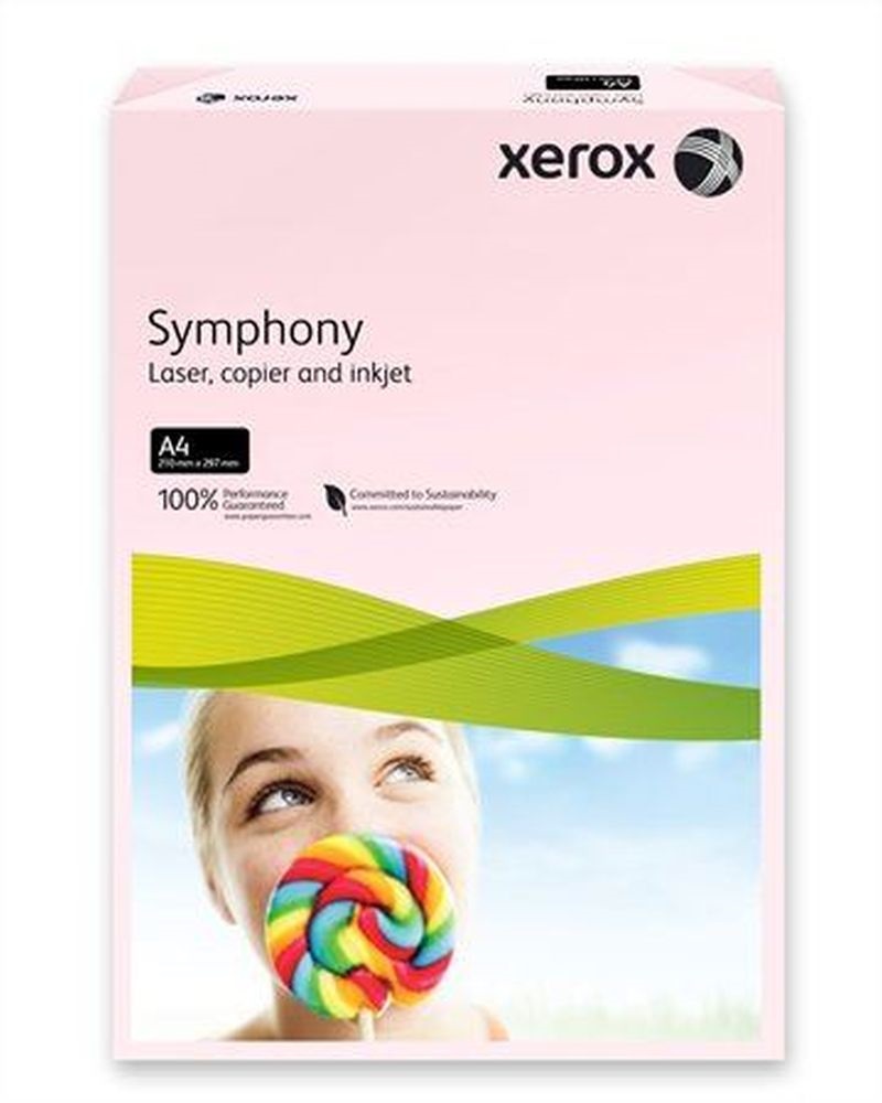 Xerox Symphony A4 80g pasztell rózsaszín másolópapír