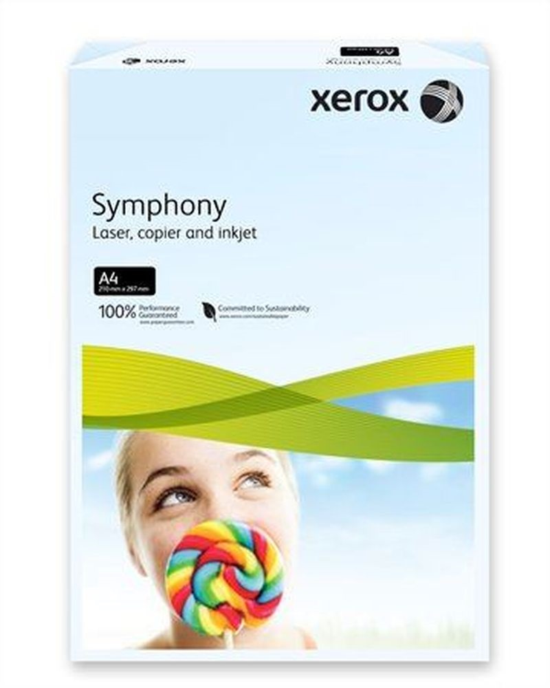 Xerox Symphony A4 80g pasztell világoskék másolópapír