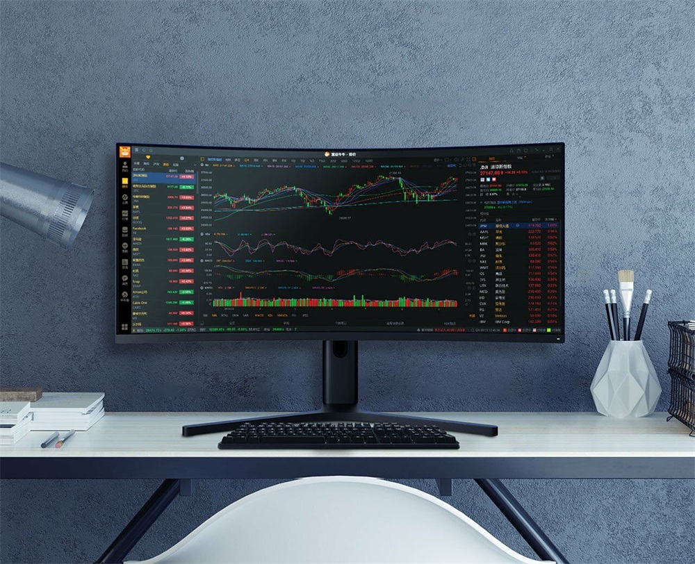 Xiaomi 34" BHR5133GL Mi Curved WQHD 144Hz ívelt kijelzős gamer monitor