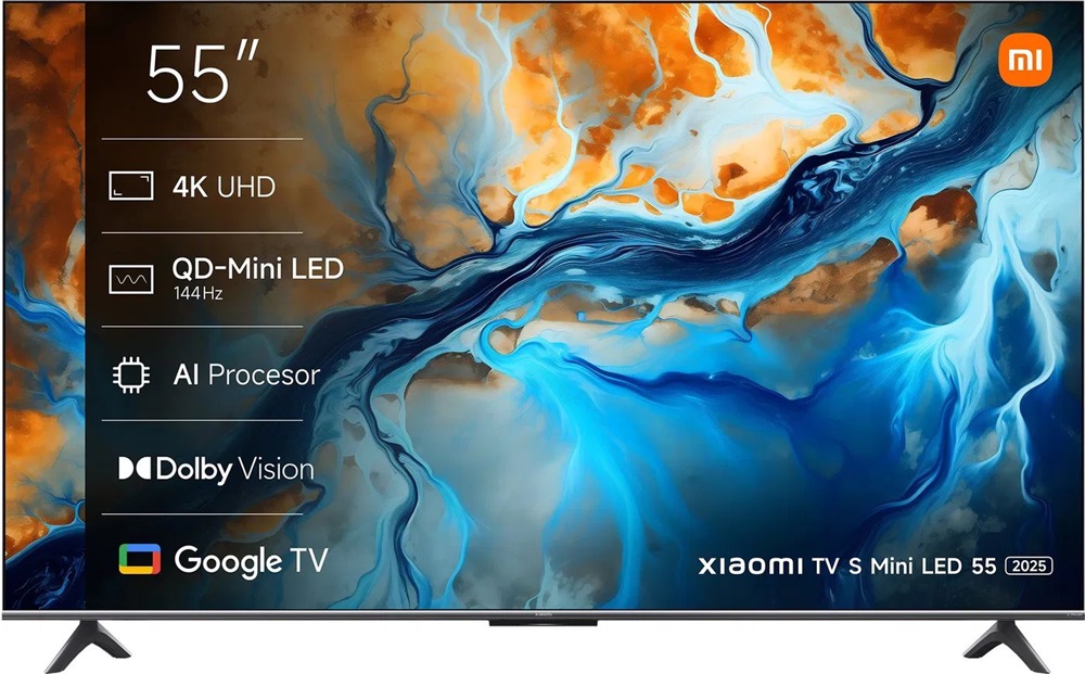 Xiaomi 55" TV S Mini 2025 4K UHD Smart LED TV (Újracsomagolt)