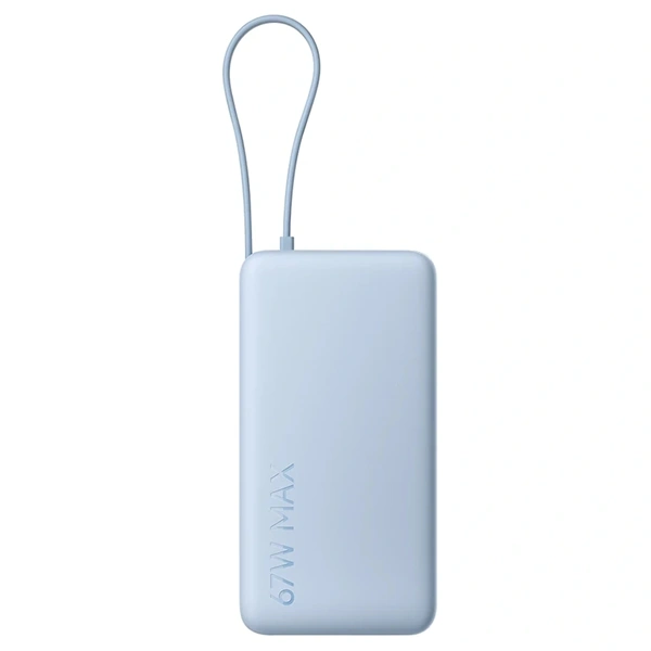 Xiaomi 67W 10000 (Integrated Cable) kék power bank