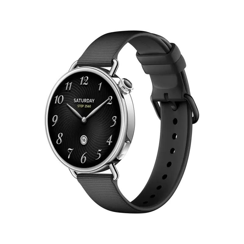 Xiaomi BHR07VRGL Watch S4 41mm Fluororubber Strap fekete okosóra