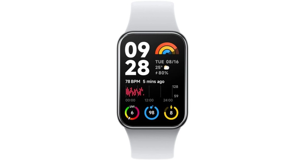Xiaomi BHR8007GL Smart Band 8 Pro szürke aktivitásmérő