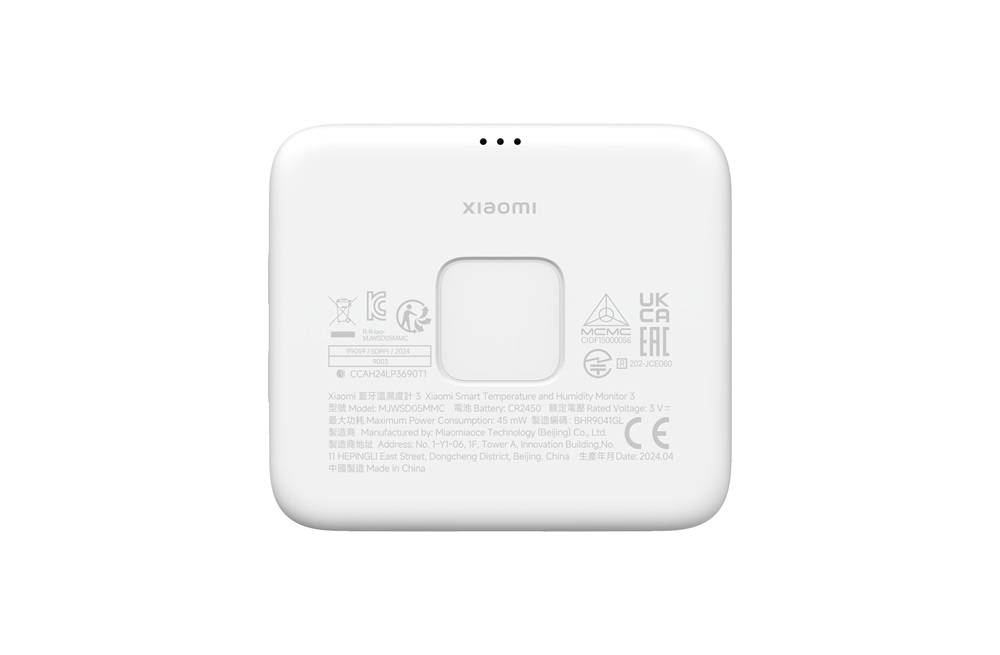 Xiaomi BHR9041GL Temperature and Humidity Monitor 3 hőmérséklet és páratartalom mérő