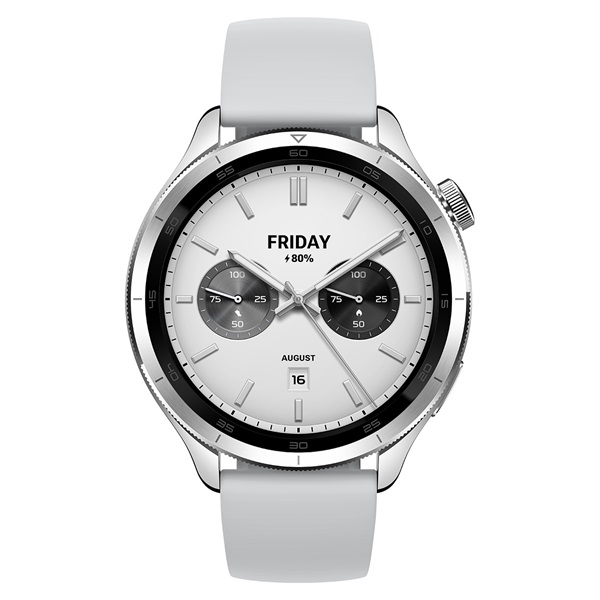 Xiaomi BHR9197GL Watch S4 ezüst okosóra