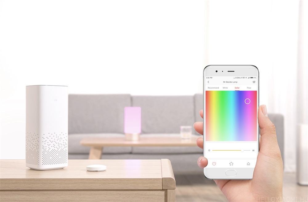 Xiaomi Mi Bedside Lamp 2 okos éjjeli LED lámpa