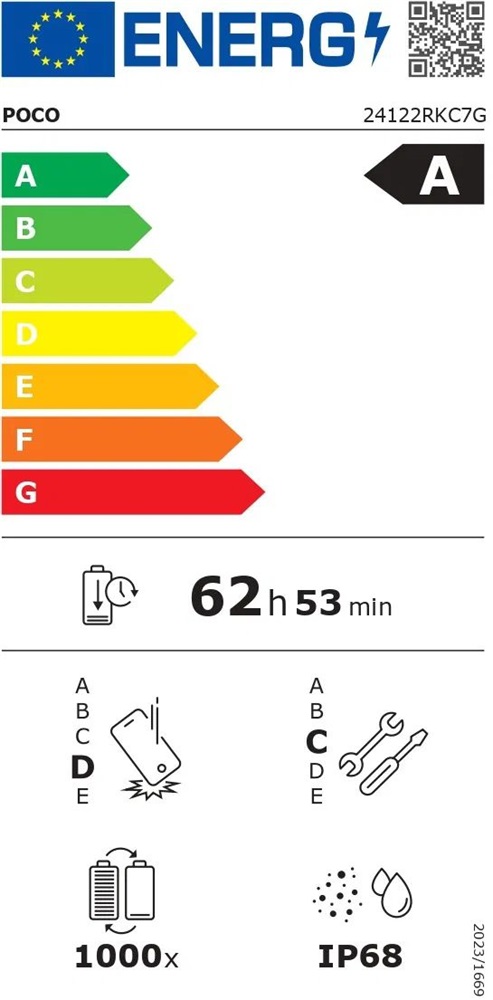 Xiaomi Poco F7 Ultra 6,67" 5G 12/256GB DualSIM fekete okostelefon