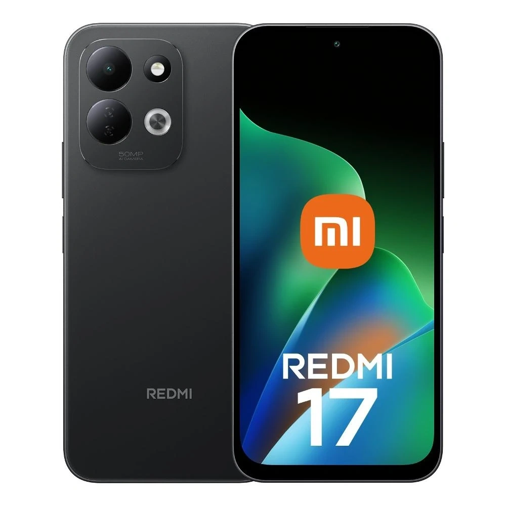 Xiaomi Redmi 17 6,9" 4G 4/256GB Dual SIM fekete okostelefon