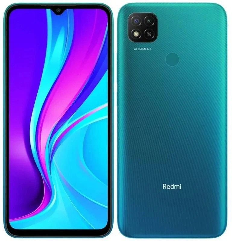 Xiaomi Redmi 9C 6,53" LTE 2/32GB DualSIM zöld okostelefon