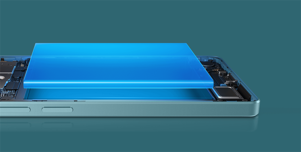 Xiaomi Redmi Note 13 6,67" 5G 8/256GB DualSIM zöldeskék okostelefon (Újszerű)