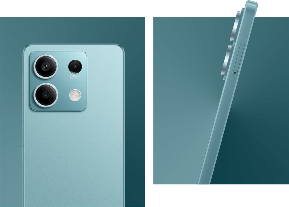 Xiaomi Redmi Note 13 6,67" 5G 8/256GB DualSIM zöldeskék okostelefon (Újszerű)