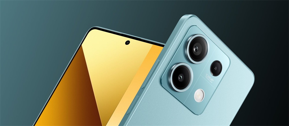 Xiaomi Redmi Note 13 6,67" 5G 8/256GB DualSIM zöldeskék okostelefon (Újszerű)