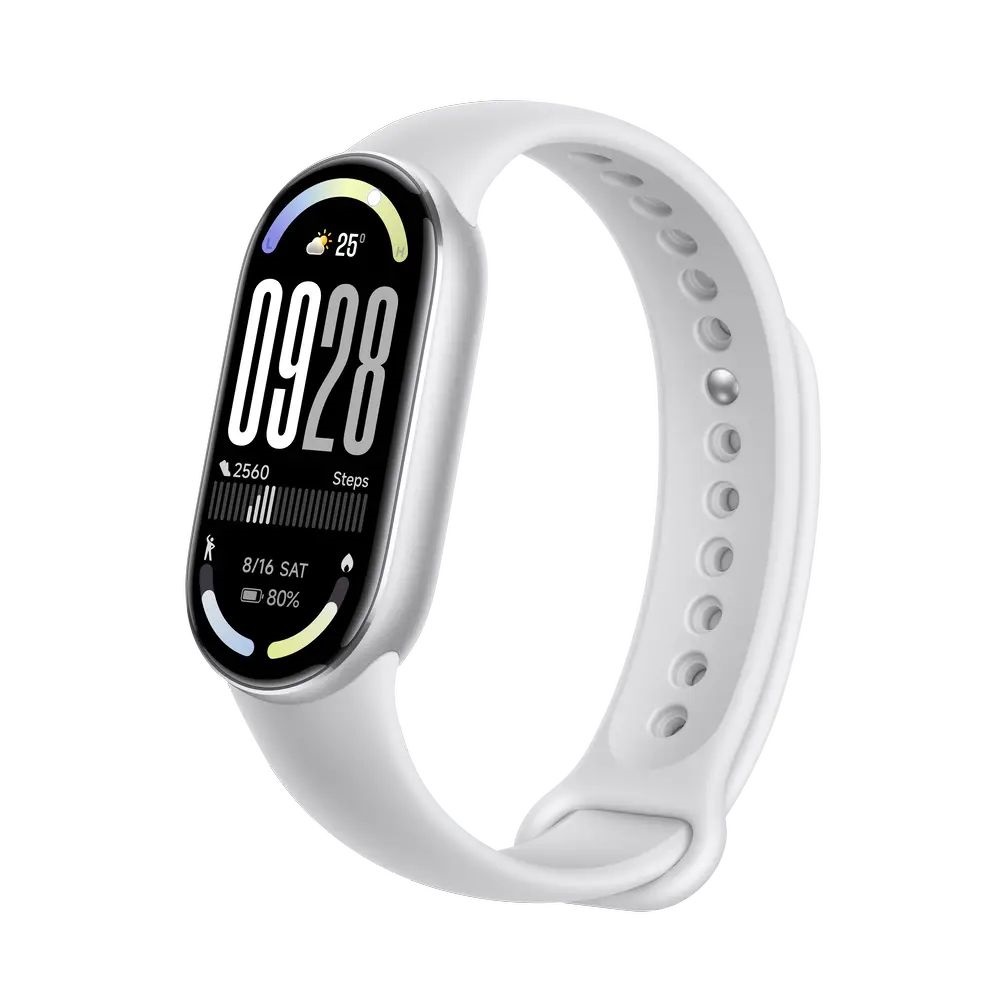 Xiaomi Smart Band 10 Glacier Silver ezüst aktivitásmérő